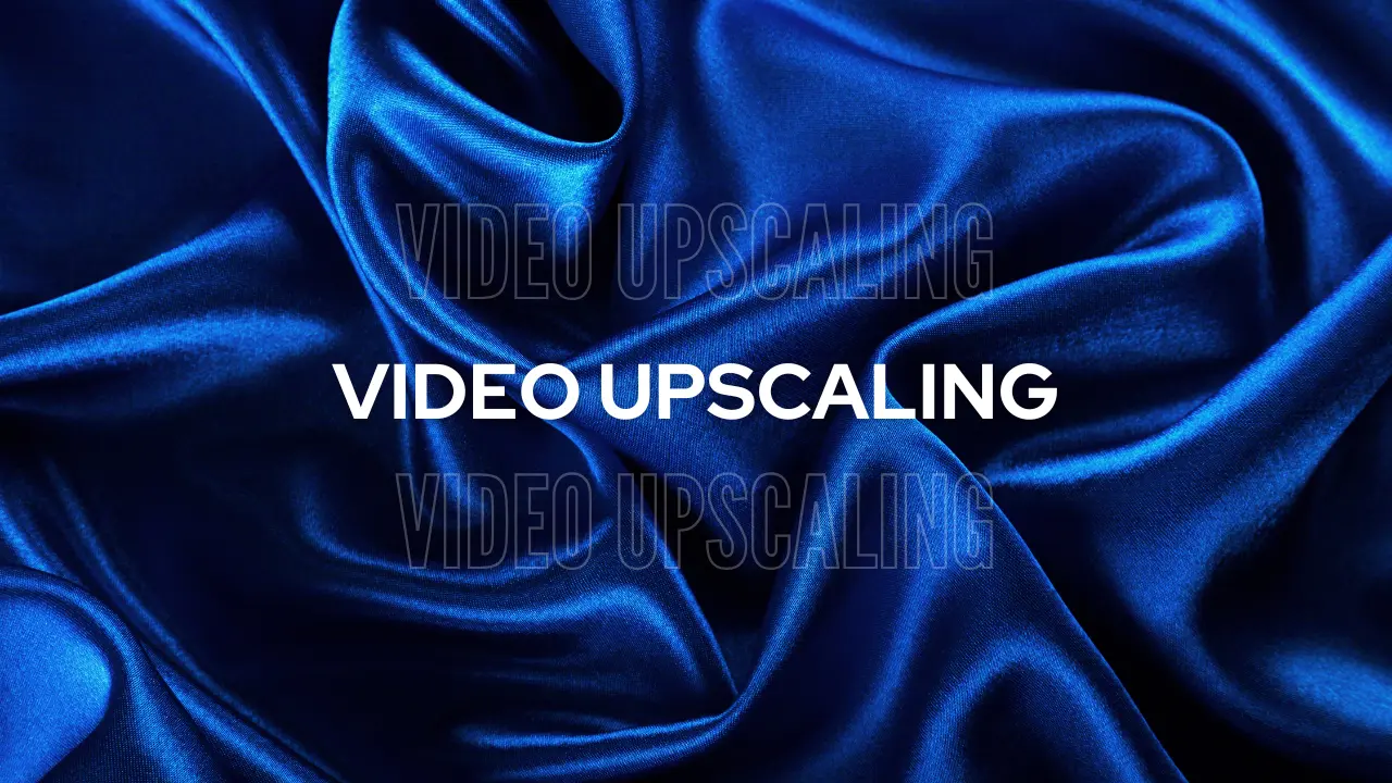 Thumbnail for Video Upscaling